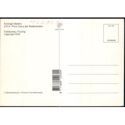 Dronning Beatrix - Prins Claus - Holland -  spanjersberg 132 - Ubrugt