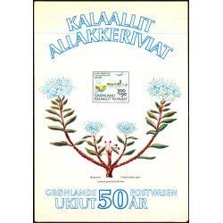Grnlands Postvsen 50 r - Grnlands Postvsen 15/88 - Ubrugt - Stort Kort 21 x15 cm.