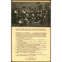 Efter en "Forbildingstime" paa "Dannevirkes" Samariterkursus. - Dannevirke u/n