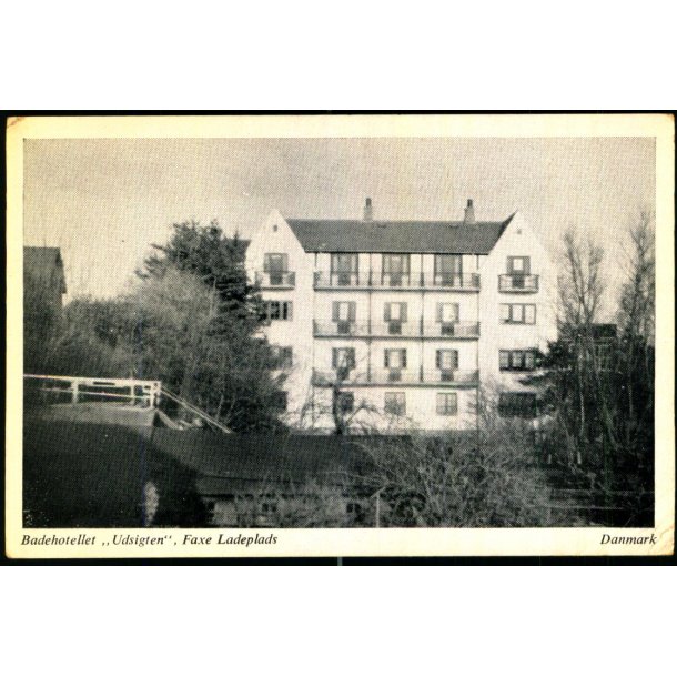 Badehotellet "Udsigten"  Faxe Ladeplads - Faxe Bogtryk u/n - Ubrugt