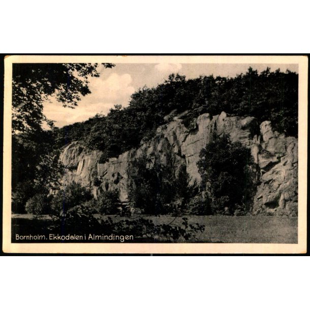 Bornholm - Ekkodalen i Almindingen - Colbergs Bogh. 4085 - Brugt