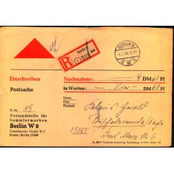 Rekomanderet Brev - Tyskland 6 - 5- 54 - Brugt