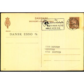 Dansk Esso - Kbh.K.  - 212 - Brugt.