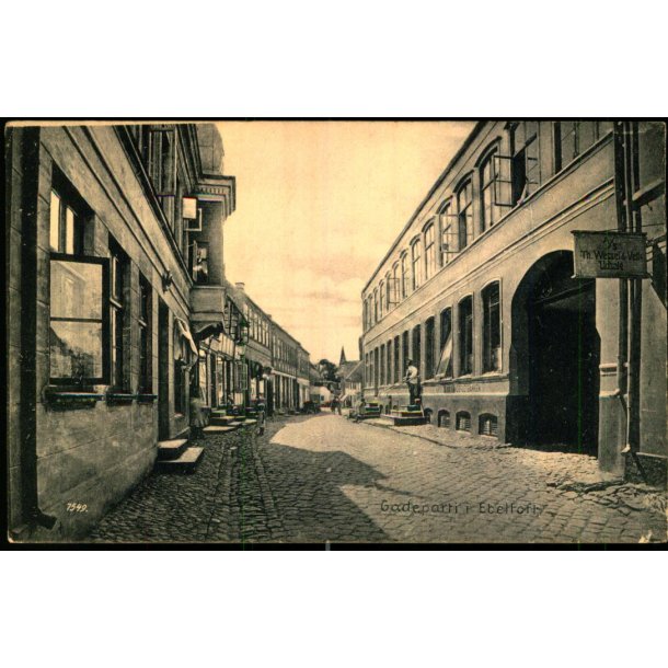 Gadeparti i Ebeltoft - H.A. Ebbesen 1150 - Ubrugt