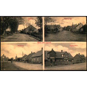 Partier fra Egtved - Vejlevej - Kolding vej - Kirkebyen - Boghandleren - M. Lauritsens Bogh. 29912 -