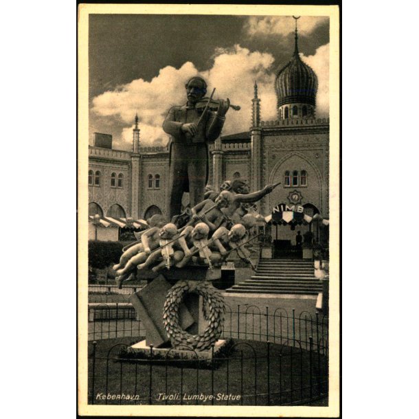 Kbenhavn - Tivoli - Lumbye Statue - W. Larsen u/n - Ubrugt