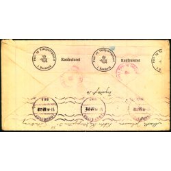 Censurbrev fra Sverige  2 - 12  - 43 - Til  Danmark