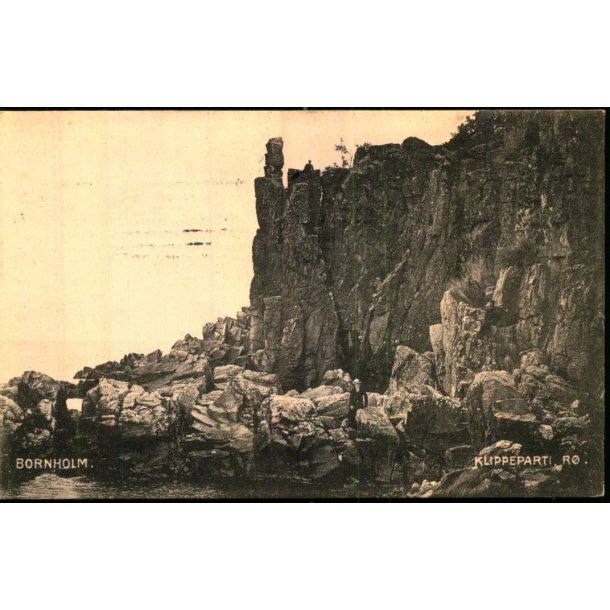 Bornholm - Klippeparti - R - Danmark u/n - Brugt