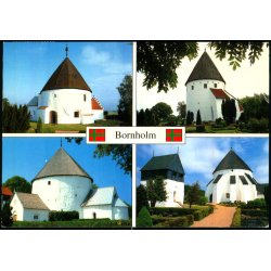 Bornholm - Sct. Ols - Nyker - Nylars - sterlars Rundkirke - Trojaborg BO 8 - Brugt