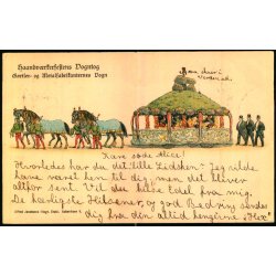 Haandvrkerfestens Vogntog - Grtler og Metalfabrikanternes Vogn - A. Jacobsen u/n - Brugt