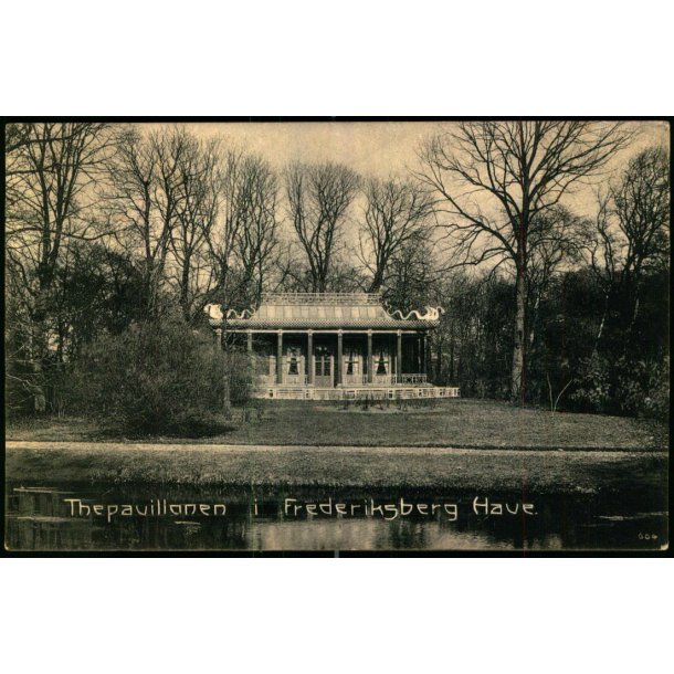 Thepavillonen i  Frederiksberg Have - D.L.C.  604 - Brugt