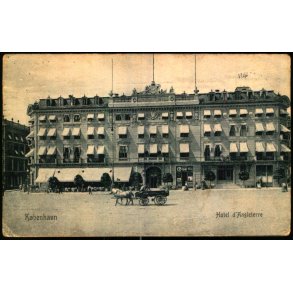 K�benhavn - Hotel d�ngleterre - Sk.B. & Kf. 2075 - Brugt - Svage hj�rner !