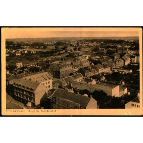 Frederikshavn - Udsigt fra Kirketaarnet - H.W. Jensen u/n - Brugt