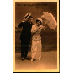 Arnold Christensen og Johanne Fritz Petersen i Eva - Alex Vincent 45 - Ubrugt