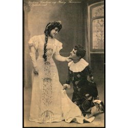 Gudrun Carlson og Henry Leemann i Lykkebarnet - Alex Vincent 1888 - Ubrugt