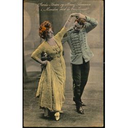 Gerda Krum og Henry Seemann i Manden med de tre Koner  - Alex Vincent 1707 - Brugt