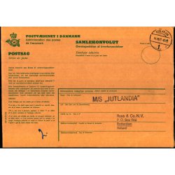 Samlekuvert - M/S Jutlandia 14 - 10 - 77 - Rotterdam - Holland