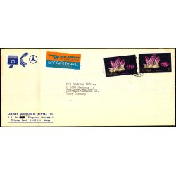 Luftpost Brev fra Kenya til Tyskland - 16 - 4 - ?