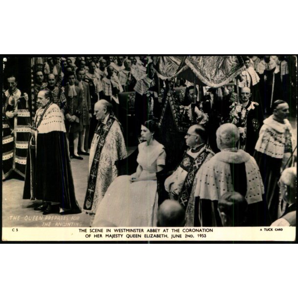 Coronation - Dronning Elizabeth  II - Westminster Abbey - Brugt