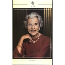 Dronning Ingrid - Billede  30x18 cm.
