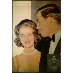 Kong Konstantin - Dronning Anne Marie  - Foto 1965 - Ubrugt