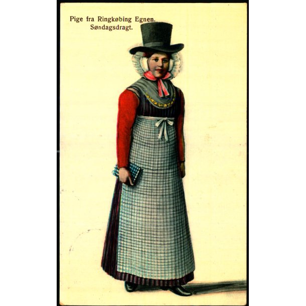 Pige fra Ringkbing Egnen - Sndagsdragt - u/n - Brugt