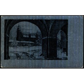 V. Hancke - Kronborg set fra Kronvrksporten  - Helsingr - Stender u/n  - Ubrugt