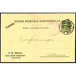 TNDER NORD (TNDER) p Postkort