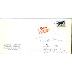 Efterporto - Brev fra Brndby  12 - 1 - 1998 - Efterporto - Porto berigtiget overfor afsender !