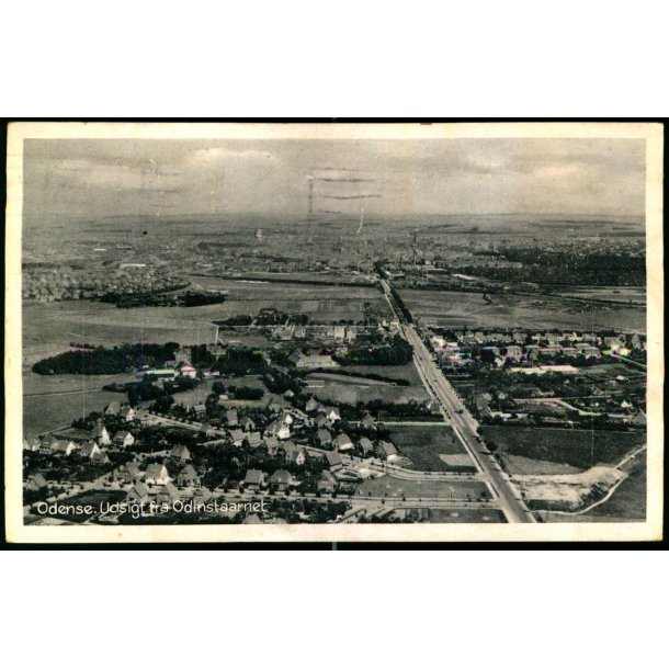 Odense - Udsigt fra Odinstaarnet - Stender O. 456 - Brugt