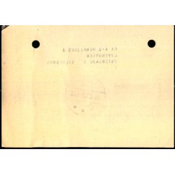 Efterporto - Debetseddel Silkeborg 29 - 10 - 60 -  3 kr. 90 re + 1 brev Strafporto 20 re