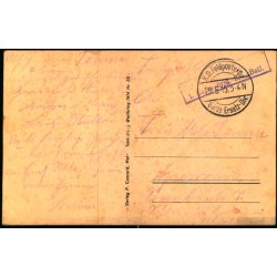 Feldpost - K.D. Feldpostxped.   29 -5 -15 - Til Apenrade - Billedside : St. Mihiel