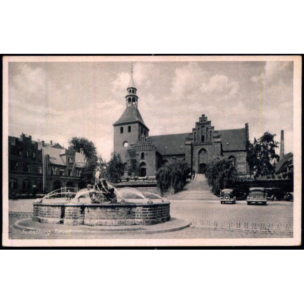 Svendborg - Torvet - Stender S. 375 - Ubrugt