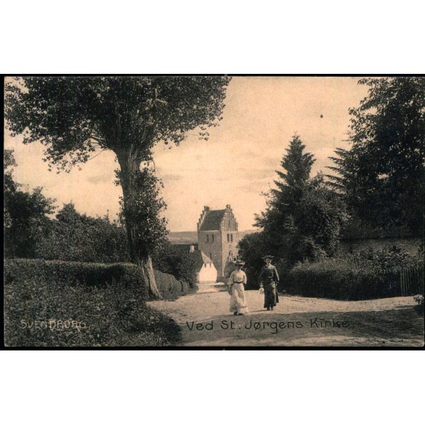Svendborg - Ved St. Jrgens Kirke - Stender 7347 - Brugt