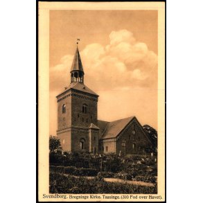 Svendborg - Bregninge Kirke -  Taasinge - Johs. Broersens Forlag 41 - Ubrugt