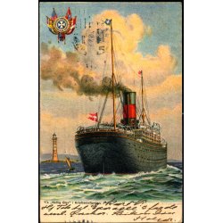 S/S Hellig Olav i Kristianiafjorden - Chr. J. Cato u/n - Brugt