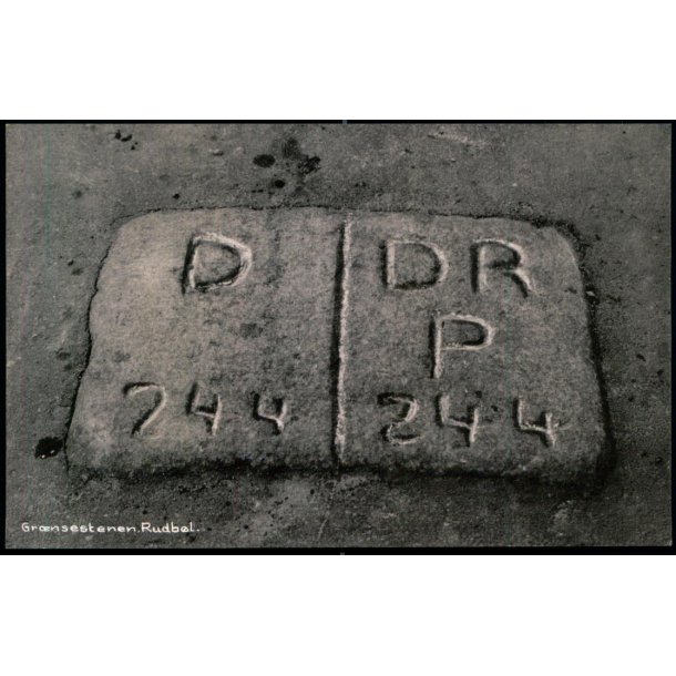 Gr�nsestenen -  Rudb�l - Nielsen 72 - Ubrugt