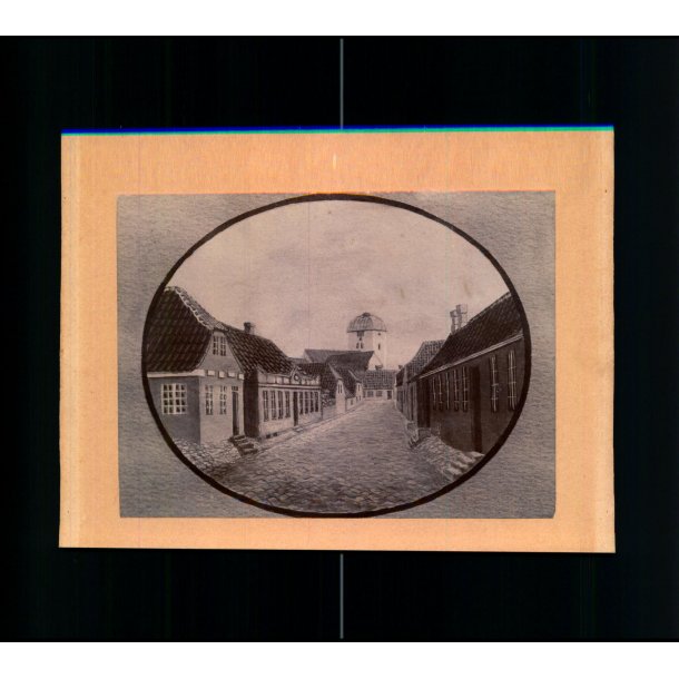 Varde - Billede p� karton 12� x 18� cm 