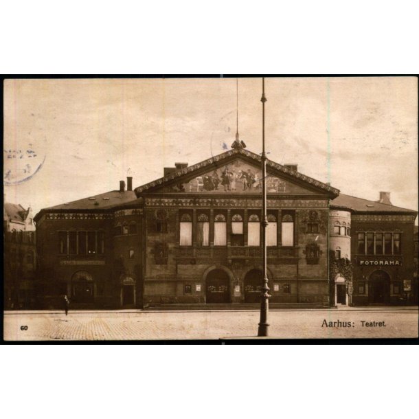 Aarhus - Teateret - Ernst Larsen 60 - Brugt