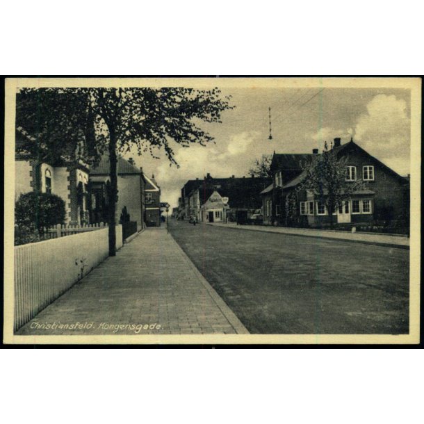 Christiansfeld - Kongensgade - C. Barnholdt 3177 - Ubrugt
