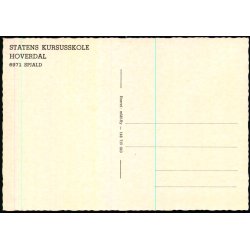 Statens Kursusskole - Hoverdal - midt-fly 143 715 010 - Ubrugt