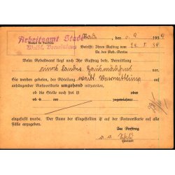 Tysk Arbeitsamt - Stade 7 -  9 - 39 - Til ??