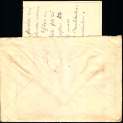 Brev med indhold (2 Ark) fra Vesterbros K.F.U.M. Sommerlejr 1944 - Magleby - Klippinge - Brugt