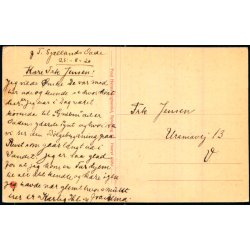 Gniben - Sj�lland Odde - Nyk�bing Sj. - P. Helms 43261 - Brugt