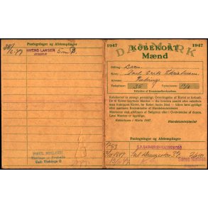 Kbekort - Mnd med Ptegninger - 2 Verdenskrig