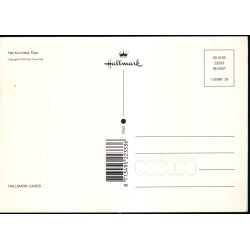 Dronning Beatrix - Prins Claus - Holland -  Hallmark 185 - Ubrugt