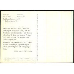 Pige fra Mols - Frilandsmuseet u/n - Ubrugt