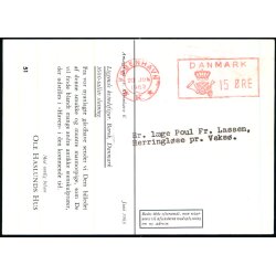 Ole Haslunds Hus - Liggende Kvindefigur - Amagertorv - u/n - Brugt