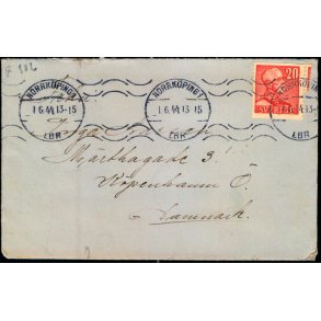 Censurbrev fra Sverige  1 - 6 - 44 - Til Kbenhavn 