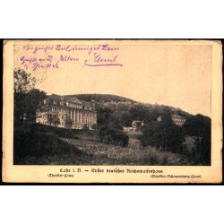 Feldpost - Lahr  14 -9 - 15  - Til Kbenhavn W. - Billedside : Lahr.